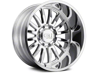 Cali Off-Road Summit Polished 6-Lug Wheel; 22x12; -51mm Offset (21-24 Bronco, Excluding Raptor)