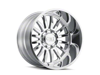 Cali Off-Road Summit Polished 6-Lug Wheel; 24x14; -76mm Offset (22-24 Bronco Raptor)