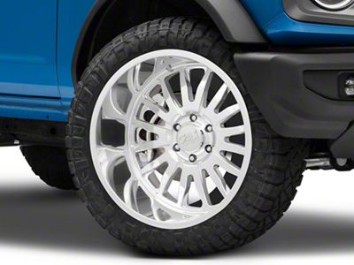 Cali Off-Road Summit Polished 6-Lug Wheel; 26x14; -76mm Offset (21-24 Bronco, Excluding Raptor)