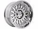 Cali Off-Road Vertex Chrome 6-Lug Wheel; 22x12; -44mm Offset (21-24 Bronco, Excluding Raptor)