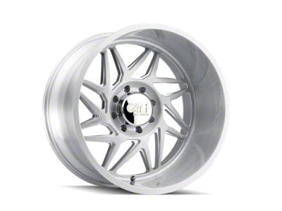 Cali Off-Road Gemini Brushed Milled Wheel; 20x10; -25mm Offset (20-24 Jeep Gladiator JT)