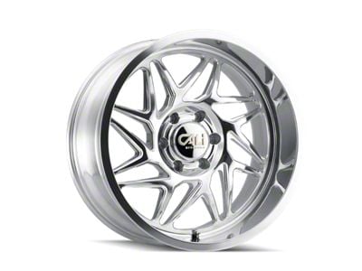 Cali Off-Road Gemini Polished Wheel; 20x10; -25mm Offset (22-24 Jeep Grand Cherokee WL)