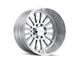 Cali Off-Road Summit Brushed Milled Wheel; 24x14; -76mm Offset (22-24 Jeep Grand Cherokee WL)