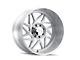 Cali Off-Road Gemini Brushed Milled Wheel; 20x10; -25mm Offset (05-10 Jeep Grand Cherokee WK)