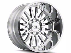 Cali Off-Road Summit Polished 6-Lug Wheel; 22x10; 0mm Offset (17-24 Titan)