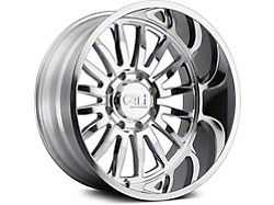 Cali Off-Road Summit Polished 6-Lug Wheel; 22x12; -51mm Offset (17-24 Titan)