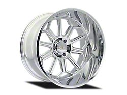 Cali Off-Road Auburn Polished 6-Lug Wheel; 20x10; -25mm Offset (16-24 Titan XD)