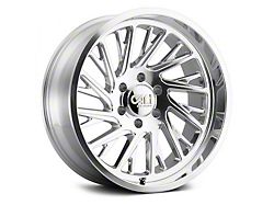 Cali Off-Road Purge Polished Milled 6-Lug Wheel; 22x12; -51mm Offset (16-24 Titan XD)