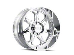 Cali Off-Road Sevenfold Polished 6-Lug Wheel; 20x12; -51mm Offset (16-24 Titan XD)