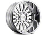 Cali Off-Road Summit Polished 6-Lug Wheel; 22x12; -51mm Offset (16-24 Titan XD)