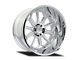 Cali Off-Road Auburn Polished 6-Lug Wheel; 20x10; -25mm Offset (22-24 Tundra)