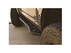 Cali Raised LED Step Edition Bolt On Rock Sliders with Kickout; Textured Black (03-09 4Runner)