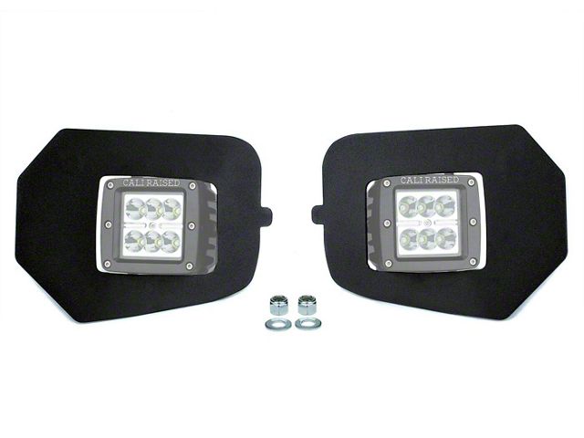 Cali Raised LED LED Pod Fog Light Mounting Brackets (16-23 Tacoma)