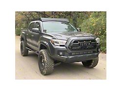 Cali Raised LED Premium Roof Rack with 42-Inch Dual Row White Combo Beam LED Light Bar, Small Blue Switch, Side and Back Lighting Kit (05-23 Tacoma Double Cab)