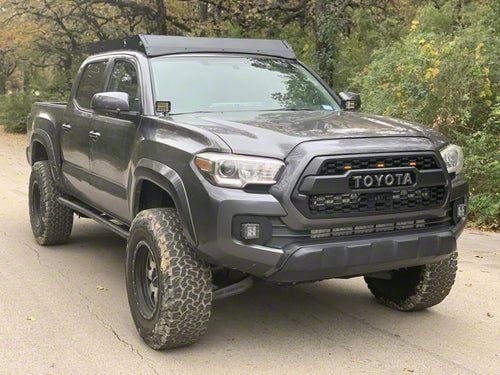 Cali Raised LED Tacoma Premium Roof Rack with 43-Inch Dual Function LED ...