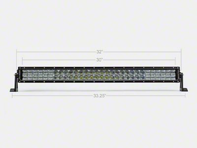 Cali Raised LED Second 32-Inch LED Light Bar with Relocation Mounts; Combo Beam (16-23 Tacoma)