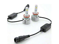 Cali Raised LED Tri-Color Replacement Fog Light Bulbs; H11 (12-23 Tacoma)