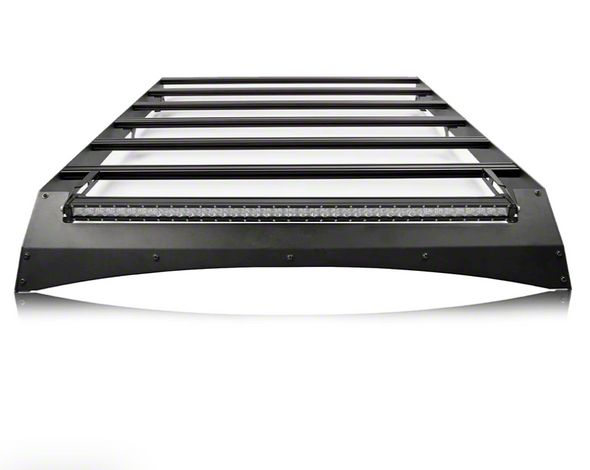 Cali Raised LED Tundra Economy Roof Rack with 42-Inch Single Row LED ...