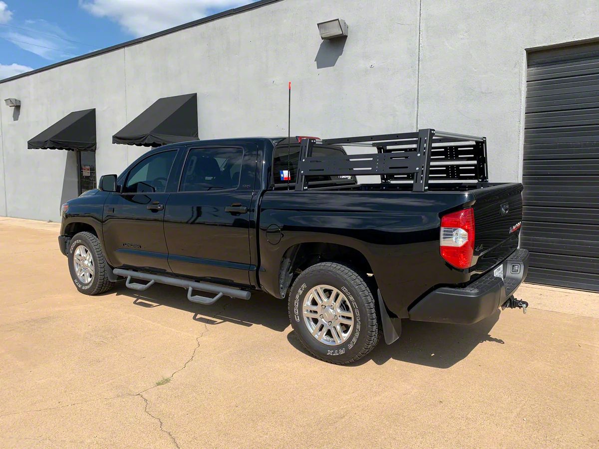 Cali Raised LED Tundra Overland Bed Rack System Tall Profile CR3715 14 24 Tundra w 6 1 2 Foot Bed Free Shipping