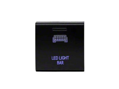 Cali Raised LED Toyota OEM Square Style Switch; LED Light Bar (22-24 Tundra)