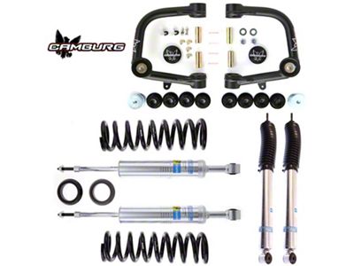 Camburg 0 to 3-Inch KINETIK Series Suspension Lift Kit with Bilstein Coil-Overs and Shocks (03-09 4Runner)