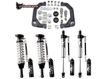 Camburg 0 to 3-Inch KINETIK Series Suspension Lift Kit with FOX 2.5 DSC Coil-Overs and Shocks (03-24 4Runner)