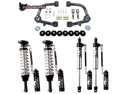 Camburg 0 to 3-Inch Performance Series Suspension Lift Kit with FOX 2.5 DSC Coil-Overs and Shocks (03-24 4Runner)