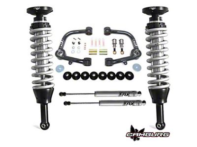 Camburg 0 to 3-Inch Performance Series X-Joint Suspension Lift Kit with FOX 2.5 Coil-Overs and 2.0 Shocks (03-24 4Runner)