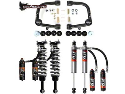 Camburg 2 to 3-Inch Performance Series Suspension Lift Kit with Dust Cap Covers, FOX 2.5 Elite DSC Coil-Overs and Shocks (03-24 4Runner)