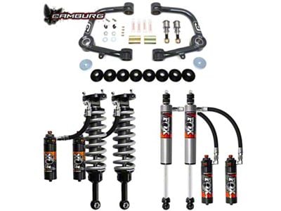 Camburg 2 to 3-Inch Performance Series Suspension Lift Kit with FOX 2.5 Elite DSC Coil-Overs and Shocks (03-24 4Runner)