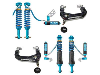 Camburg 0 to 1-Inch KINETIK Series Suspension Lift Kit with King 2.5 Coil-Overs (21-25 Bronco w/ Sasquatch Package)