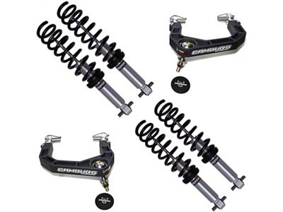 Camburg 0.80 to 2.50-Inch Front / 0.30 to 1.40-Inch Rear KINETIK Series Suspension Lift Kit with Bilstein Coil-Overs (21-25 Bronco 4-Door w/ Sasquatch Package)