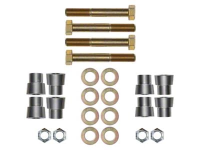 Camburg Trailing Arm Uniball Bolt and Spacer Kit (21-25 Bronco, Excluding Raptor)