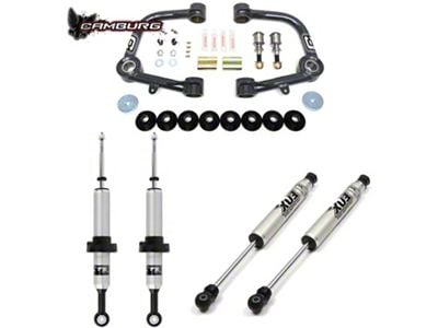 Camburg 0 to 2-Inch Performance Series X-Joint Suspension Lift Kit with FOX 2.0 S/R Coil-Overs and Shocks (05-23 6-Lug Tacoma)