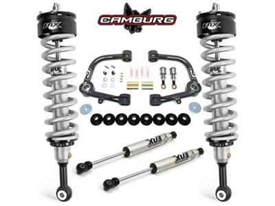 Camburg 0 to 2-Inch Trail Series Suspension Lift Kit with Dust Cap Covers, FOX 2.0 Coil-Overs and Shocks (05-23 6-Lug Tacoma)