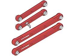 Camburg KINETIK Series Billet Rear Trailing Arm Kit; Red (24-25 Tacoma)