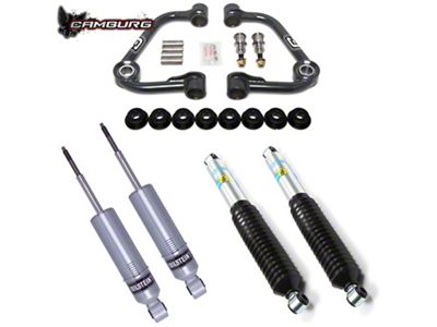 Camburg 0 to 2-Inch Performance Series Suspension Lift Kit with Bilstein Coil-Overs and Shocks (04-15 4WD Titan)