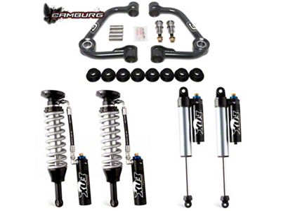 Camburg 0 to 2-Inch Performance Series Suspension Lift Kit with FOX 2.5 DSC Coil-Overs and Shocks (04-15 Titan)