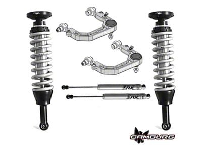 Camburg 0 to 2-Inch KINETIK Series Suspension Lift Kit with FOX 2.5 Coil-Overs and 2.0 Shocks (07-21 Tundra)