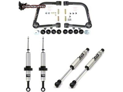 Camburg 0 to 2-Inch Performance Series X-Joint Suspension Lift Kit with FOX 2.0 S/R Coil-Overs and Shocks (07-21 Tundra)