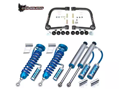 Camburg 0 to 3-Inch Performance Series X-Joint Suspension Lift Kit with King 2.5 Coil-Overs and Shocks (07-21 Tundra)