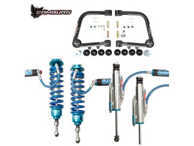 Camburg 0 to 3-Inch Performance Series X-Joint Suspension Lift Kit with King 3.0 Coil-Overs and Shocks (07-21 Tundra)