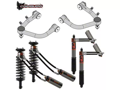 Camburg 1 to 3-Inch Performance Series Suspension Lift Kit with FOX 3.0 DSC Coil-Overs and Shocks (22-25 Tundra w/o AVS System)