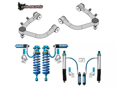 Camburg 1 to 3-Inch Performance Series Suspension Lift Kit with King 3.0 Coil-Overs and Shocks (22-25 Tundra w/o AVS System)