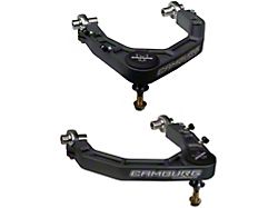 Camburg KINETIK Series V2 Performance Billet Uniball Front Upper Control Arms; Grey (22-25 Tundra)