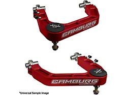 Camburg KINETIK Series V2 Performance Billet Uniball Front Upper Control Arms; Red (22-25 Tundra)