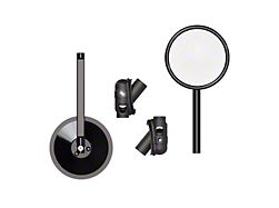 Campsite Carbon Quick Release Doors-Off Mirrors (20-23 Jeep Gladiator JT)