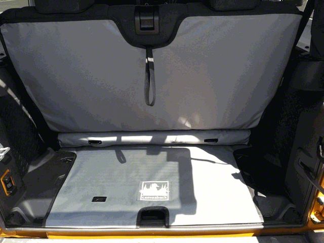 Cargo Liner; Graphite (07-18 Jeep Wrangler JK 2-Door)