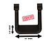 Carr Hoop II Side Steps; Black; Pair (03-04 4Runner)