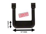 Carr Hoop II Side Step; Black (21-24 Bronco)